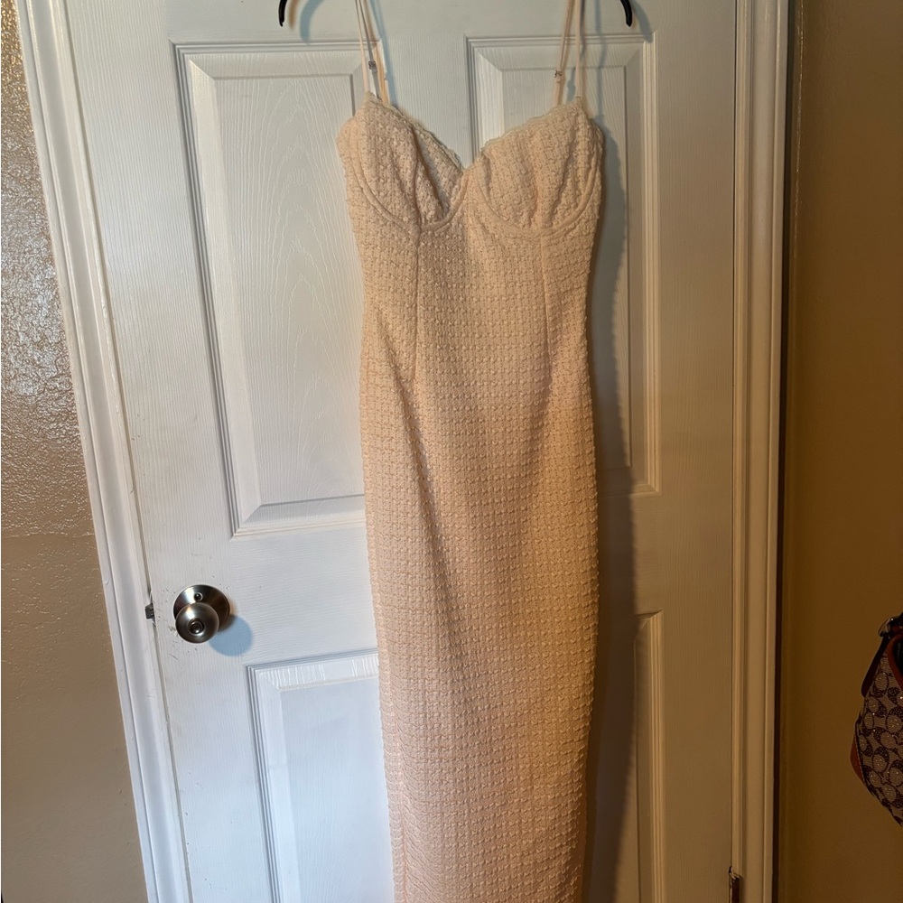 House of CB Elinor Lace Body-Con Midi Cocktail dress